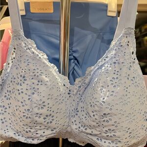 Auden Light Blue Lace Bralette